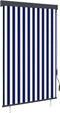 vidaXL-Rolgordijn-voor-buiten-120x250-cm-blauw-en-wit