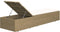 vidaXL - Ligbed - poly - rattan - bruin - en - crèmewit