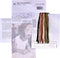 Thea Gouverneur - Borduurpakket met telpatroon - 1031 - Voorgesorteerde DMC Garens - Horen Zien Zwijgen - Linnen - 19 cm x 13 cm - DIY Kit