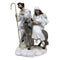 Kerststal set DKD Home Decor Hars (2 Stuks) (12 x 12 x 21 cm)