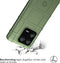 iMoshion Hoesje Geschikt voor Xiaomi 13 Pro Hoesje Siliconen - iMoshion Rugged Shield Backcover - Groen