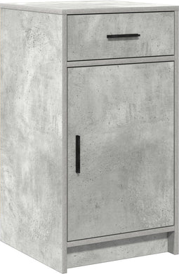 vidaXL - Sideboard - Betonnen - Grijs - 40x41x75 - cm - Gemaakt - van - Hout