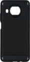 Hoesje Siliconen Geschikt voor Xiaomi Mi 10T Lite - Brushed Backcover - Zwart