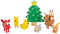 Small Foot - Houten Dieren Kerstmis in het Bos Speelset, 17dlg.