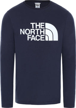 The North Face Half Dome L/S - T-shirt lange mouwen - Katoen - Blauw (M)