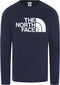The North Face Half Dome L/S - T-shirt lange mouwen - Katoen - Blauw (M)