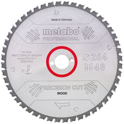 Metabo 628053000 - Zaagblad - Ø 300 mm - 72 tanden - HW/CTA