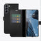 Valenta - Book Case - Zwart - Samsung Galaxy S21 Plus - Leer