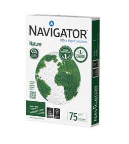 Navigator - Kopieerpapier navigator nature a4 75gr wit 500 vel | 5 stuks