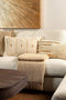 Dutch Decor Sierkussen Eliana - Stof - Beige/Creme - 40 x 60 x 0 cm (BxHxD)