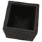 vidaXL - Plantenbakken - verhoogd - 3 - st - poly - rattan - zwart