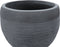 ZAKROS - Bloempot - Grijs - 38 cm - Klei-vezelmengsel