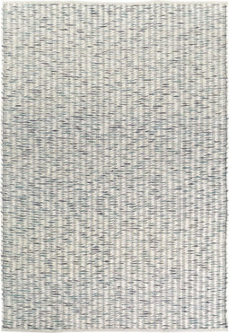 Brink en Campman - Grain 13504 Vloerkleed - 200x280 - Rechthoek - Laagpolig,Structuur Tapijt - Industrieel - Blauw, Grijs, Wit