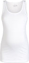 Prénatal Basis Zwangerschapsinglet - Zwangerschapskleding - Ronde hals - Wit - M