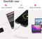 imoshion - Lightning naar USB A Kabel - 0,5 meter - Gevlochten textiel - Wit