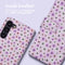 iMoshion Hoesje Geschikt voor Samsung Galaxy S23 Hoesje Met Pasjeshouder - iMoshion Design Bookcase smartphone - Meerkleurig / Purple Flowers