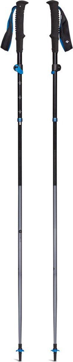 Black Diamond Distance FLZ 125 - Wandelstok - Opvouwbaar en verstelbaar 105-125 cm - Pewter