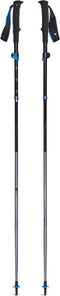 Black Diamond Distance FLZ 125 - Wandelstok - Opvouwbaar en verstelbaar 105-125 cm - Pewter
