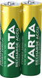 Varta 05716 - AA (HR6) Oplaadbare Batterijen - 2600 mAh - Groen (2 stuks)