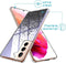 iMoshion Hoesje Geschikt voor Samsung Galaxy S21 FE Hoesje Siliconen - iMoshion Design hoesje - Zwart / Transparant / Splatter Black