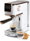Domo DO746K - Espressomachine - 20 bar druk - Matwit met roségouden details