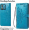iMoshion Hoesje Geschikt voor Motorola Moto G84 Hoesje Met Pasjeshouder - iMoshion Mandala Bookcase - Turquoise