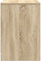 vidaXL - Nachtkastjes - 2 - st - met - lade - 40x34x50 - cm - sonoma - eikenkleurig