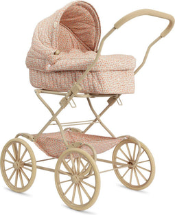 Konges Sløjd Poppenwagen/Doll Pram Vintage - Opvouwbaar - Fleur de Glace