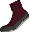 FALKE Cosyshoe - Huissokken - Merinowol met noppen - Rood 8596