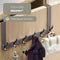 Deur kapstok - 12 haken - RVS - Hangend - Kapstokken - Kleer - Kleding - Hangers - Haak - Vintage -