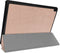 iMoshion Tablet Hoes Geschikt voor Lenovo Tab E10 - iMoshion Trifold Bookcase - Rosé goud