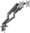 Gembird MA-DA2-05 - Dubbele monitorarm - Gasveer - Geschikt voor 2-9 kg