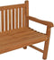 EazyLife Tuinbank - Teak houten tuinbank 150 cm - Geschikt voor 3 personen - Bruin