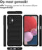 iMoshion Hoesje Geschikt voor Samsung Galaxy A13 (4G) Hoesje Siliconen - iMoshion EasyGrip Backcover - Zwart