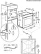 Electrolux KOFGH40BK - Multifunctionele oven 65 liter - Easy-to-clean email - Kleur zwart