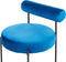 Fauteuil ALPHA Fluweel Marineblauw