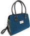 Handtas Findhorn Visgraat Blauw - Stevig - Draagband - Harris Tweed - Glen Appin of Scotland
