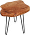 Floraya - Bijzettafel Woody 1 - Cederhout - 45x45x52 cm(LxBxH) - Maximaal draagvermogen 20KG