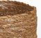 Mica Decorations Atlantic Plantenmand - Set van 2 - H26 x Ø30 cm - Lichtbruin (2 stuks)