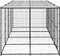 vidaXL - Hondenkennel - met - dak - 9,68 - m² - staal