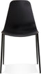 Alterego Feliz - Designer Stoel - Zwarte Binnen- & Buitenstoel - 52.5x48x88cm