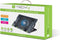 Techly ICOOL-CP12TY laptop cooling pad 43,9 cm (17.3
