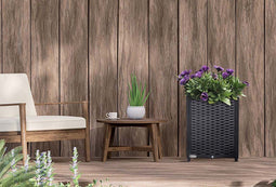 Feel Furniture Rotan Plantenbak – Ingebouwd Irrigatiesysteem – Model Zeta