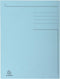 DOSSIERMAP EXACOMPTA FOREVER 280G 3KLEPPEN BLAUW