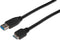 Digitus AK-300117-003-S - USB-kabel USB 3.2 Gen1 - Datatransmissie tot 5 Gb/s - Zwart