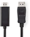 Nedis CCGP37100BK10 - DisplayPort naar HDMI Kabel - 100cm - Zwart