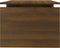 vidaXL - Salontafel - 68x50x38 - cm - bewerkt - hout - bruin - eikenkleur