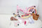 Volare Excellent Kinderfiets - 14 inch - Roze - Inclusief zijwieltjes