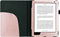 imoshion E-reader Hoesje - Geschikt voor Kobo Aura H2O Edition 2 - Luxe Effen Bookcase - Roze
