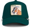 Goorin Bros Greatest Field 100 - Trucker Cap - Geitenpatch The Goat - Groen (2025)